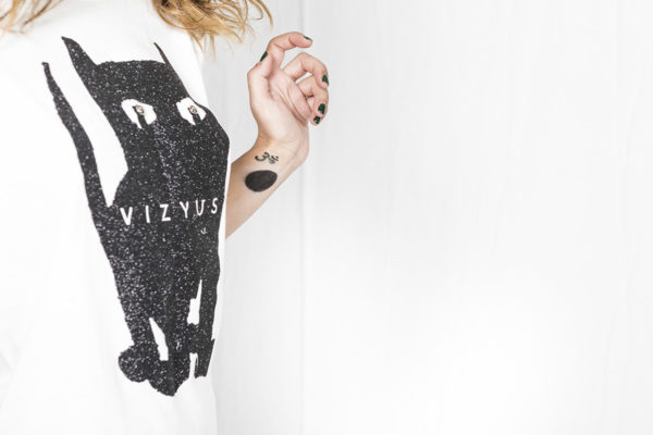 T-shirt Blacky Cat - immagine 4